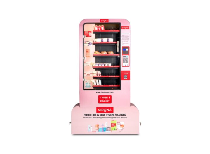 Women's Hygiene Vending Machines at Delhi Airport