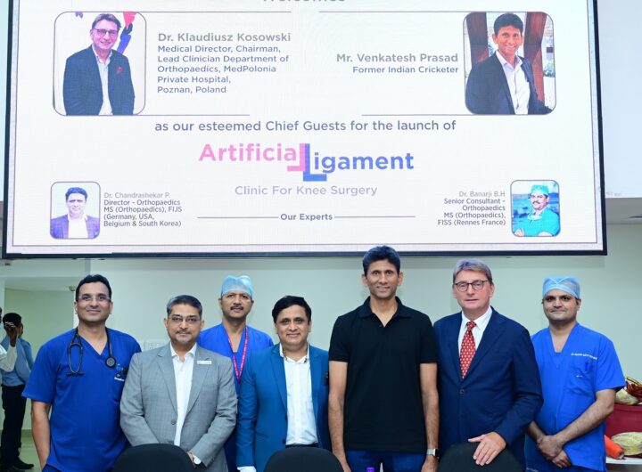Sakra World Hospital Artificial Ligament Technology Launch